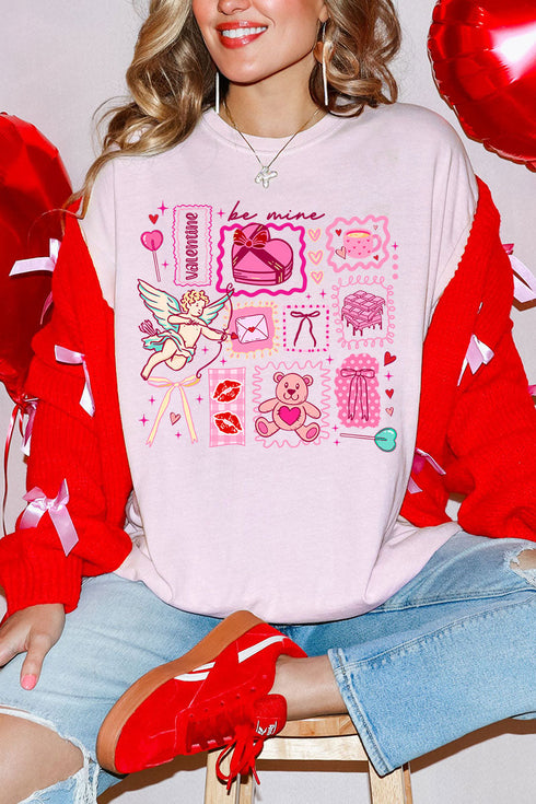 Sweetheart Stickers Comfort Colors Adult Ring-Spun Cotton Tee