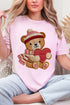 Teddy's Threaded Heart Comfort Colors Adult Ring-Spun Cotton Tee