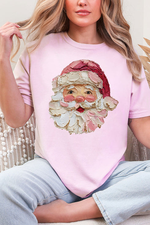 The Painted Santa Comfort Colors Adult Ring-Spun Cotton Tee