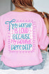 Worship Loud Front & Back Design Comfort Colors Adult Ring-Spun Cotton Tee