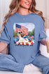 Chill The Fourth Out Comfort Colors Adult Ring-Spun Cotton Tee