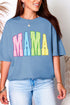 Color Me Loved Mama Comfort Colors Adult Ring-Spun Cotton Tee