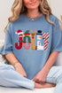 Christmas Characters Jolly Comfort Colors Adult Ring-Spun Cotton Tee