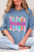 Personalized Pencil Party Comfort Colors Adult Ring-Spun Cotton Tee