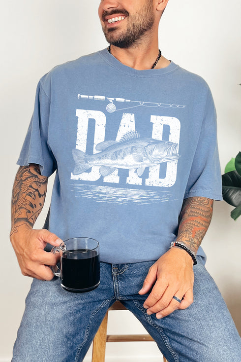 Reel Great Dad Comfort Colors Adult Ring-Spun Cotton Tee
