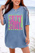 Striped Salty Soul Comfort Colors Adult Ring-Spun Cotton Tee