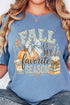 Fall Season Charm Comfort Colors Adult Ring-Spun Cotton Tee
