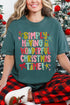 A Wonderful Christmas Time Comfort Colors Adult Ring-Spun Cotton Tee
