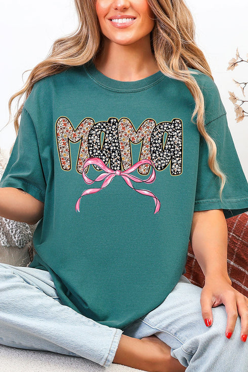 Bubble Mama Ribbon Comfort Colors Adult Ring-Spun Cotton Tee