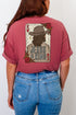 Jesus Is King Front & Back Comfort Colors Adult Ring-Spun Cotton Tee