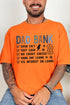 Dad Bank Comfort Colors Adult Ring-Spun Cotton Tee