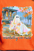 Ghost Mentally I'm Here Comfort Colors Adult Ring-Spun Cotton Tee