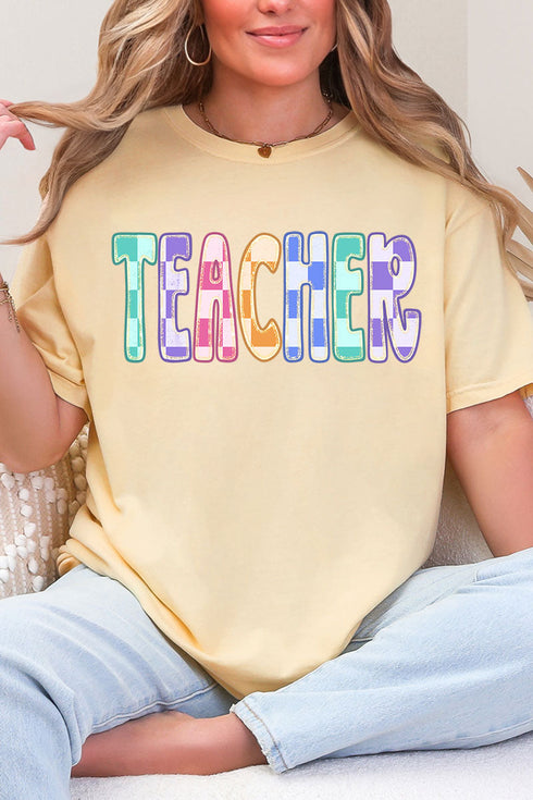 Bright Minds Teacher Comfort Colors Adult Ring-Spun Cotton Tee