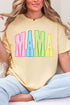 Color Me Loved Mama Comfort Colors Adult Ring-Spun Cotton Tee