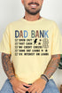 Dad Bank Comfort Colors Adult Ring-Spun Cotton Tee