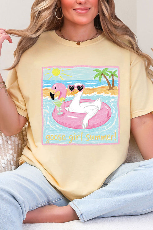 Goose Girl Summer Comfort Colors Adult Ring-Spun Cotton Tee