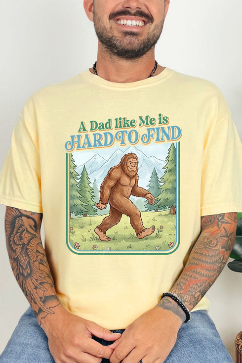 Hard To Find Dad Comfort Colors Adult Ring-Spun Cotton Tee