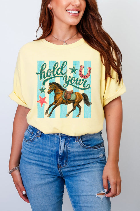 Western Whimsy Comfort Colors Adult Ring-Spun Cotton Tee