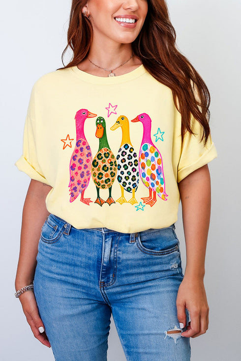 Neon Quack Pack Comfort Colors Adult Ring-Spun Cotton Tee
