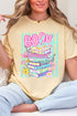 Petals & Paperback Book Lover Comfort Colors Adult Ring-Spun Cotton Tee