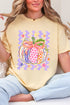 Pretty Patchwork Pumpkin Comfort Colors Adult Ring-Spun Cotton Tee