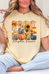 Pumpkin Season Collage Comfort Colors Adult Ring-Spun Cotton Tee
