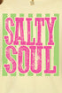 Striped Salty Soul Comfort Colors Adult Ring-Spun Cotton Tee