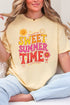 Golden Glow Sweet Summer Time Comfort Colors Adult Ring-Spun Cotton Tee