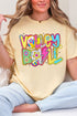 Vibrant Volleyball Comfort Colors Adult Ring-Spun Cotton Tee