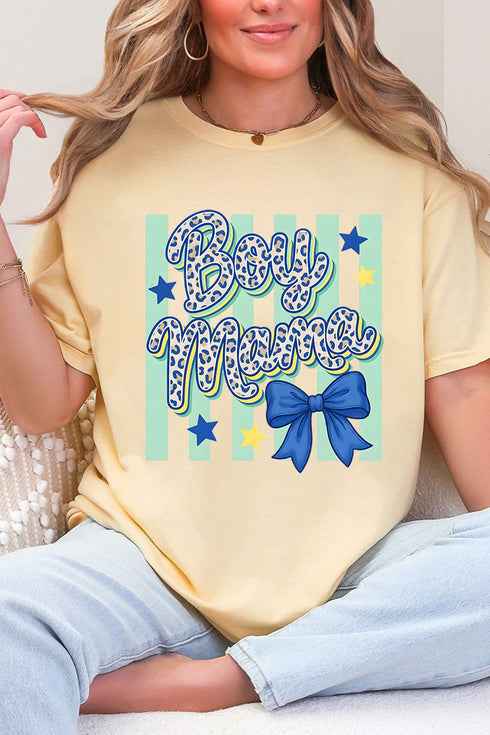 Wild Ones Boy Mama Comfort Colors Adult Ring-Spun Cotton Tee