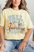 Fall Season Charm Comfort Colors Adult Ring-Spun Cotton Tee