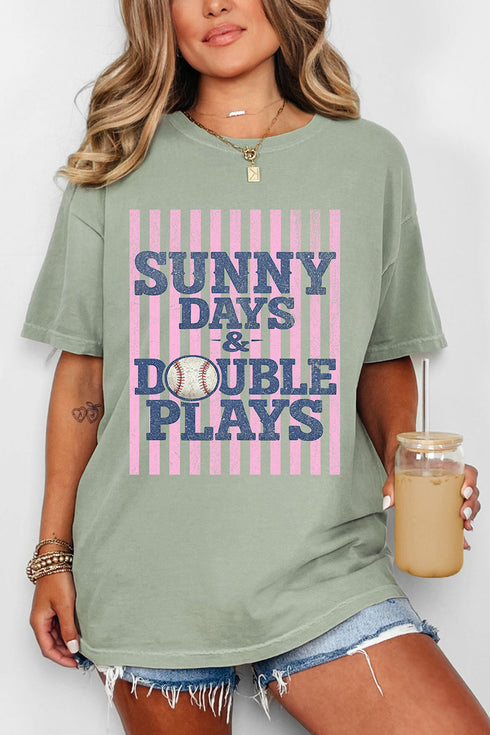 Sunny Days & Double Plays Comfort Colors Adult Ring-Spun Cotton Tee