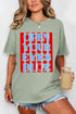 Open Your Eyes Blue Comfort Colors Adult Ring-Spun Cotton Tee