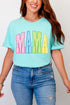 Color Me Loved Mama Comfort Colors Adult Ring-Spun Cotton Tee