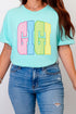 Color Me Loved Gigi Comfort Colors Adult Ring-Spun Cotton Tee