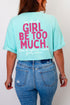 Esther Go Ahead Girl Full Front & Back Design Comfort Colors Adult Ring-Spun Cotton Tee