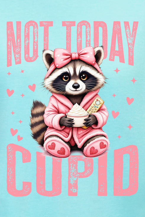 Not Today Cupid Comfort Colors Adult Ring-Spun Cotton Tee