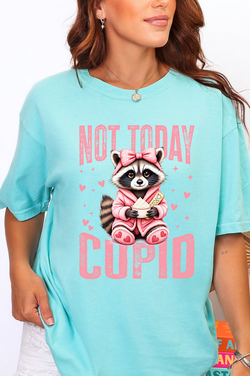 Not Today Cupid Comfort Colors Adult Ring-Spun Cotton Tee