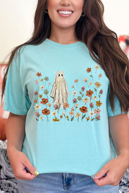 Painted Haunted Meadow Comfort Colors Adult Ring-Spun Cotton Tee