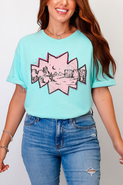 Pink Mesa Moonrise Comfort Colors Adult Ring-Spun Cotton Tee