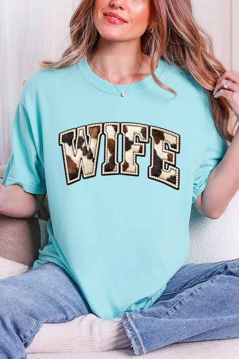 Rodeo Pearl Wife Comfort Colors Adult Ring-Spun Cotton Tee