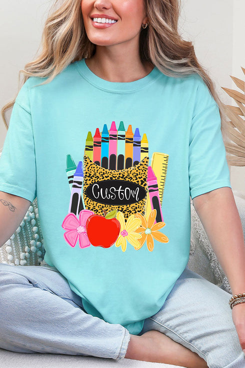 Personalized Teaching In Full Color Comfort Colors Adult Ring-Spun Cotton Tee *Enter Your Name