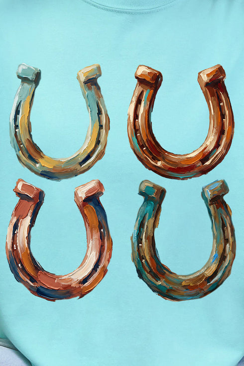 The Painted Horseshoes Comfort Colors Adult Ring-Spun Cotton Tee