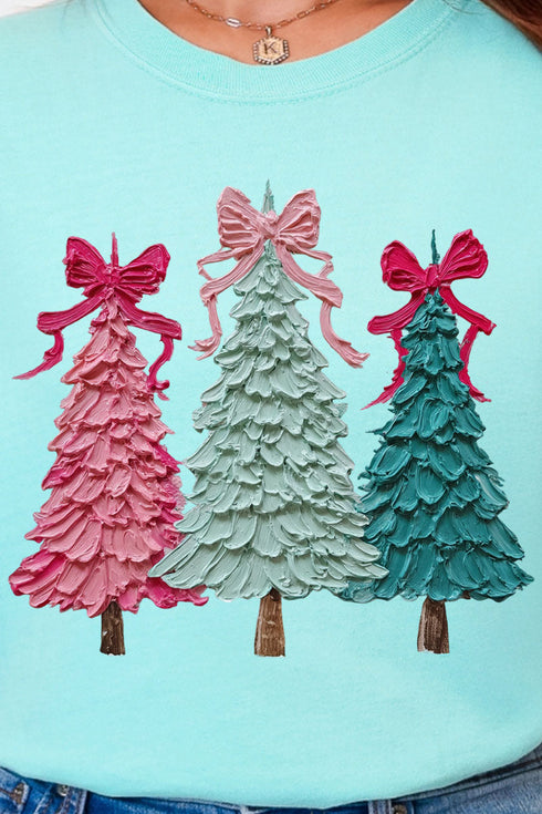 The Painted Trio Trees Comfort Colors Adult Ring-Spun Cotton Tee