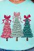 The Painted Trio Trees Comfort Colors Adult Ring-Spun Cotton Tee