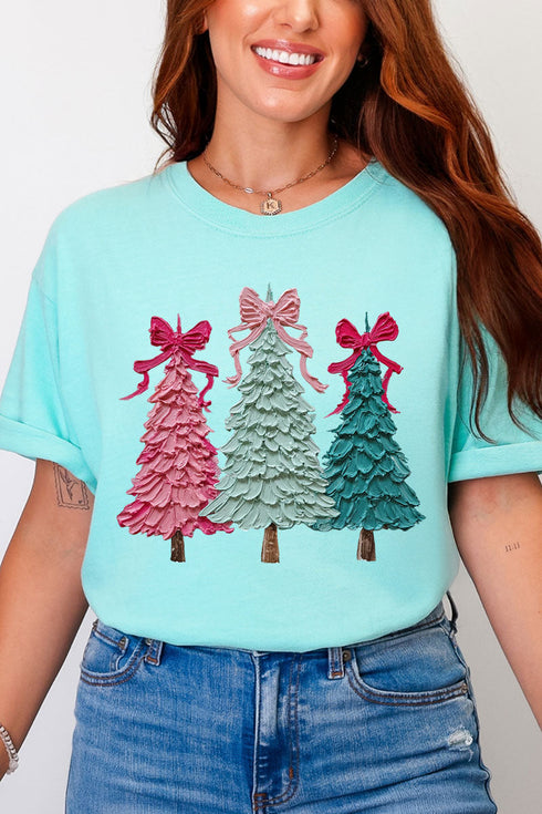 The Painted Trio Trees Comfort Colors Adult Ring-Spun Cotton Tee