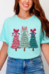 The Painted Trio Trees Comfort Colors Adult Ring-Spun Cotton Tee