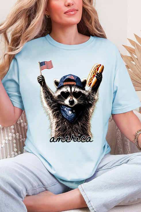 America's Backyard BBQ Bandit Comfort Colors Adult Ring-Spun Cotton Tee