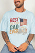 Best Truckin' Dad Ever Comfort Colors Adult Ring-Spun Cotton Tee