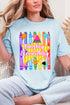 Personalized Color My Classroom Comfort Colors Adult Ring-Spun Cotton Tee